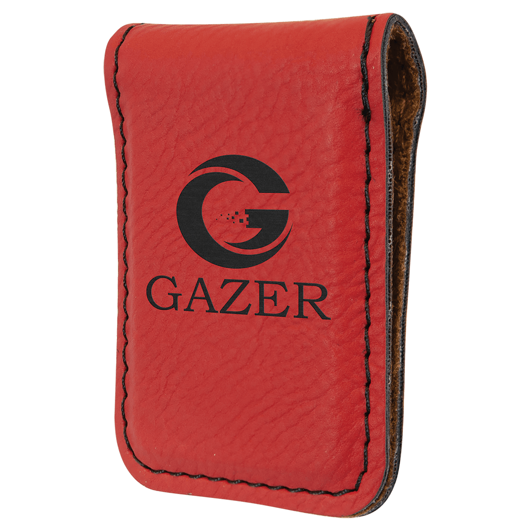 Custom Magnetic Leatherette Money Clip – Slim, Secure & Stylish