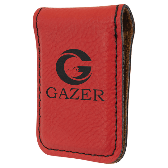 Custom Magnetic Leatherette Money Clip – Slim, Secure & Stylish