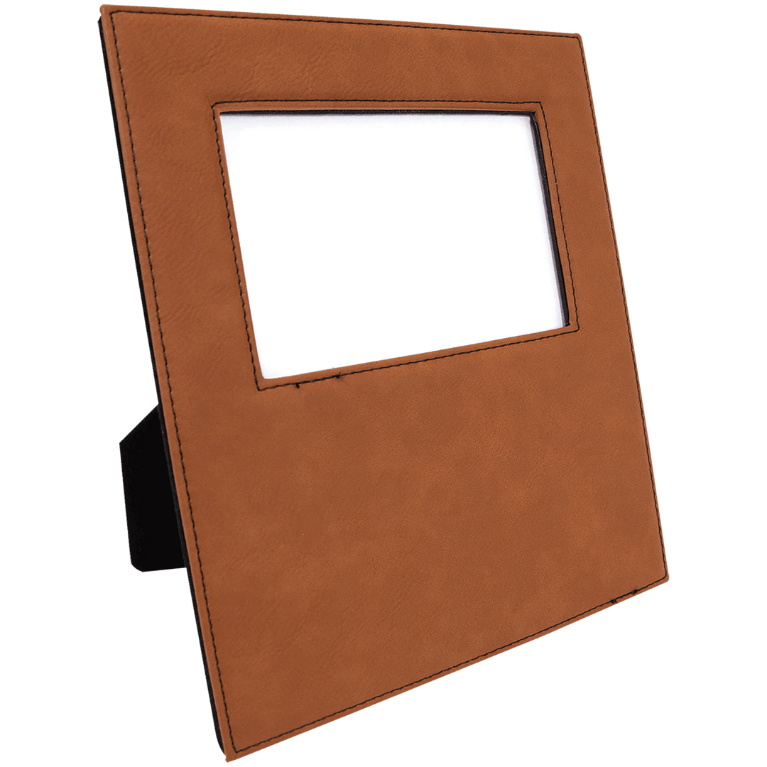 Personalized 4x6 Leatherette Photo Frame