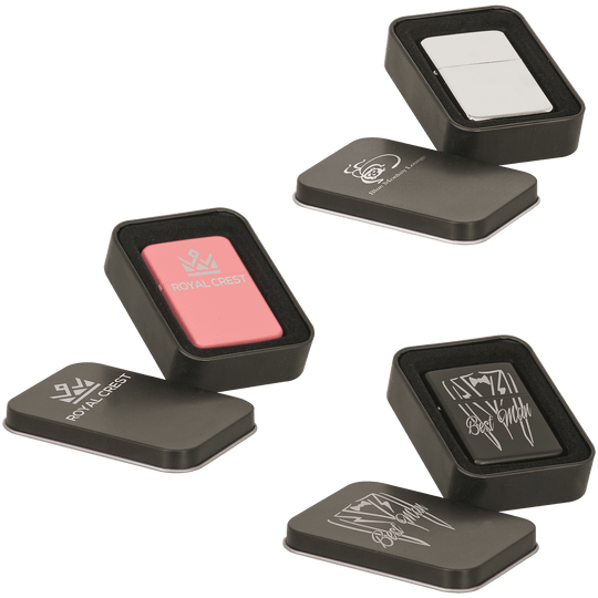 Custom Stainless Steel Lighters – Sleek, Refillable, and Ready to Impress