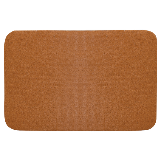 3" x 2" Rectangle Laserable Leatherette Patch