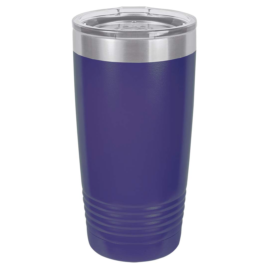 20oz Powder Coated Stainless Steel Tumbler