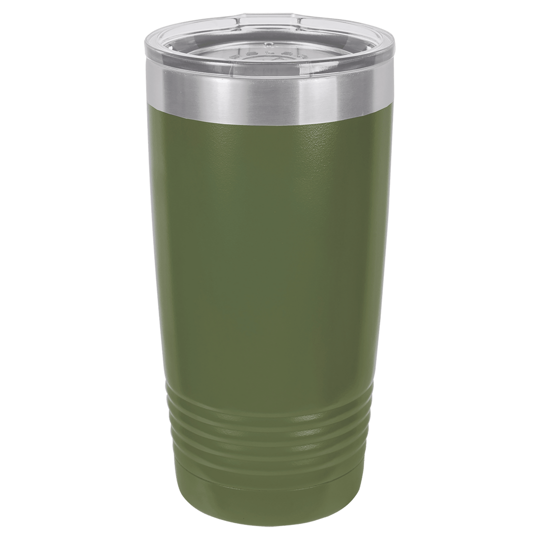 20oz Powder Coated Stainless Steel Tumbler
