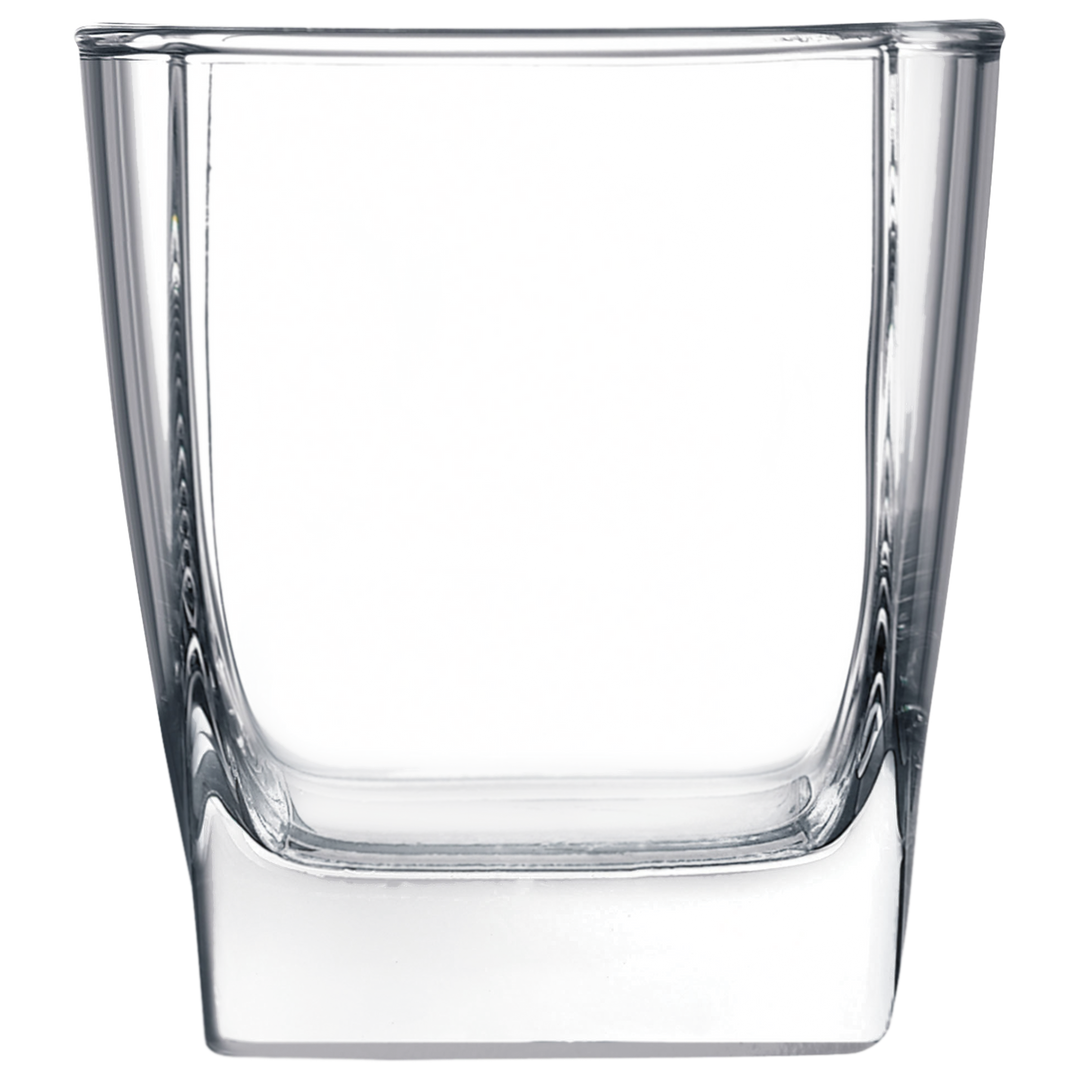 Polar Camel 8 oz. Square Rocks Glasses (4 Glasses)