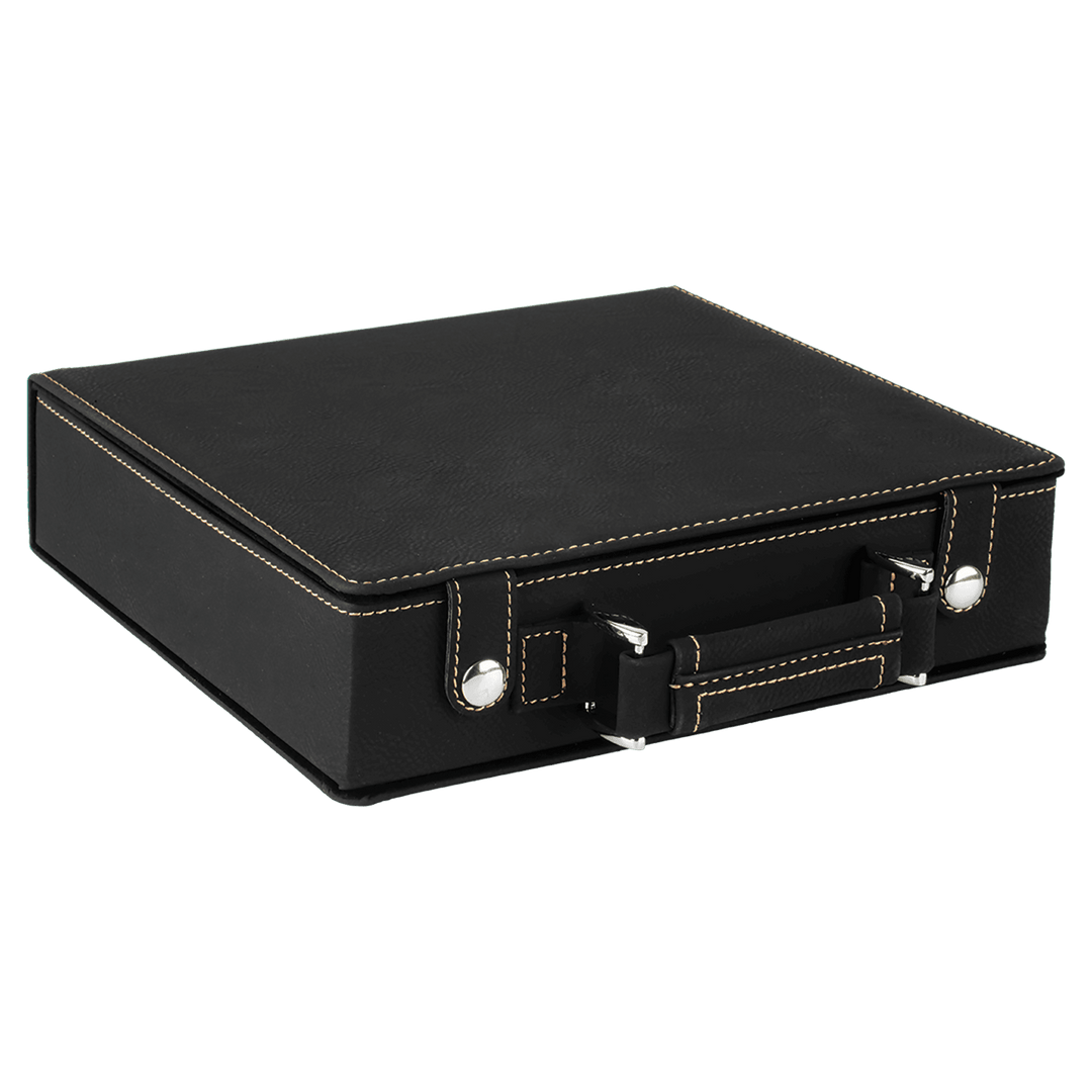 Leatherette 100 Chip Poker Set