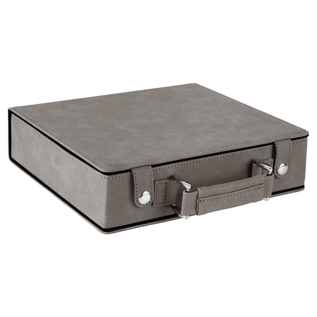 Leatherette 100 Chip Poker Set
