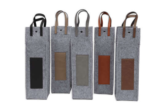 Flannel Wine Tote