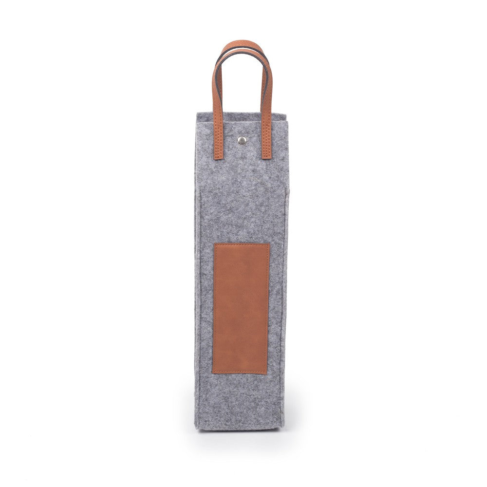 Flannel Wine Tote